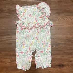 Cute Easter outfit with adorable bunny’s on the outfit (Mud Pie)